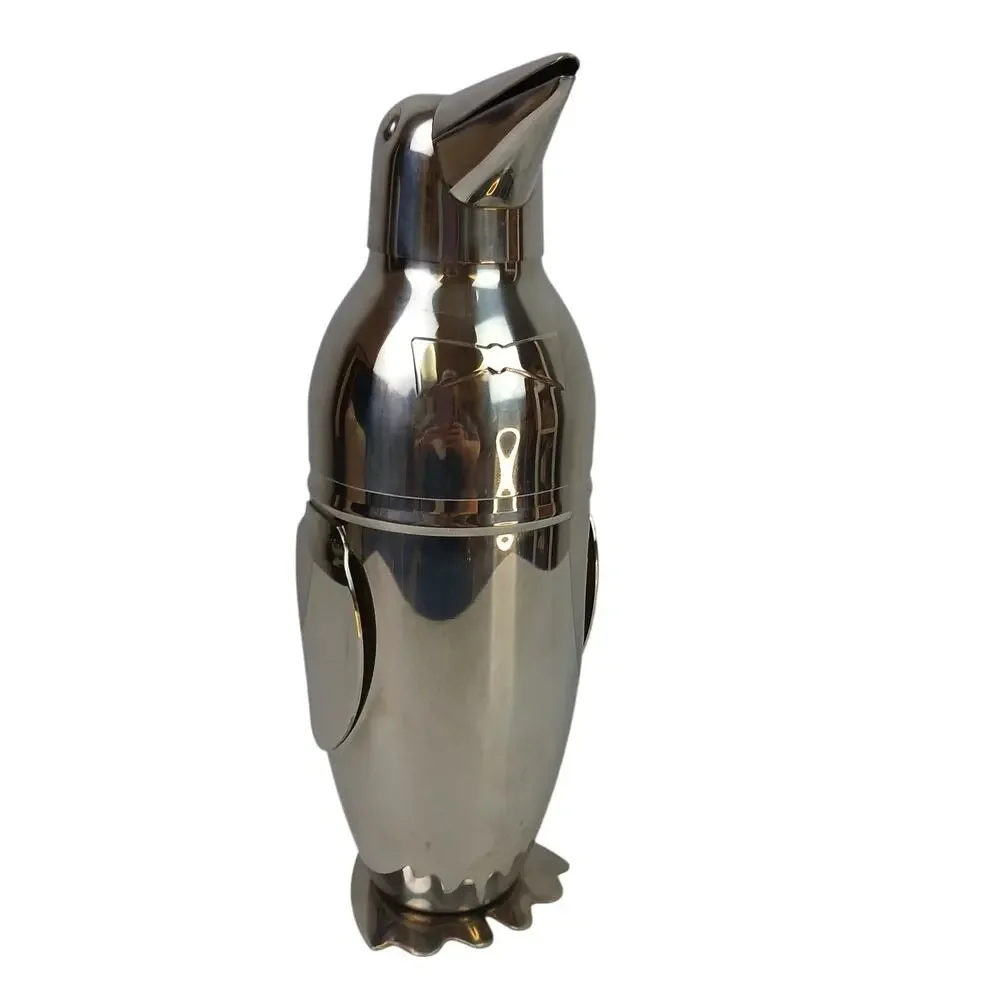 Art Deco Style Penguin Cocktail Shaker 9